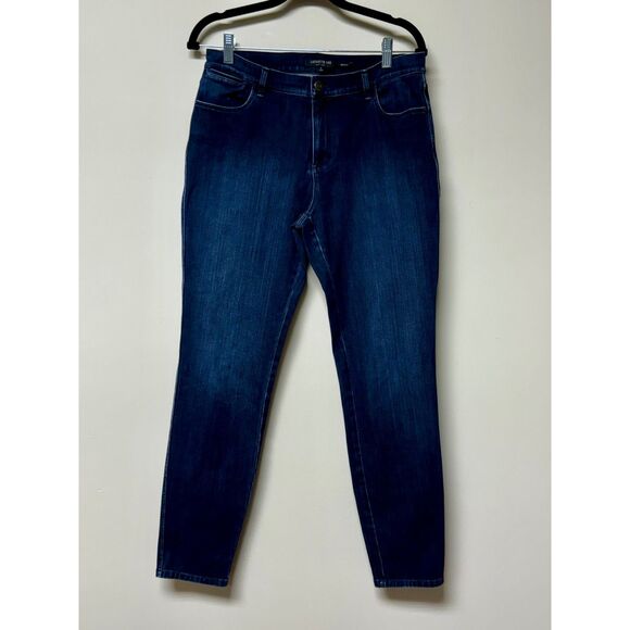 LAFAYETTE 148 Mercer Denim Skinny Jeans, Sz 8 - Picture 2 of 9